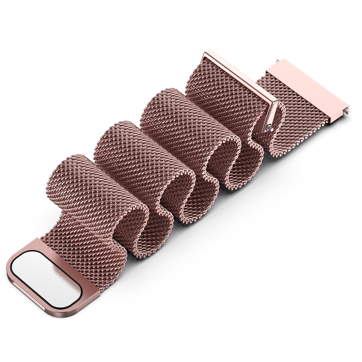 22mm Magnetic Closure Milanese Wristband Breathable Watch Strap Replacement for Huawei Watch GT3 46mm Samsung Gear S3 Frontier Classic 22mm Magnetic Closure Milanese Wristband Breathable Watch Strap Replacement for Huawei Watch GT3 46mm Samsung Gear S3 Frontier Classic